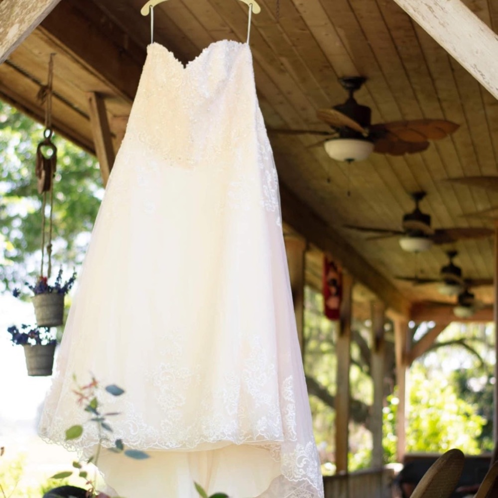 David’s Bridal wedding dress